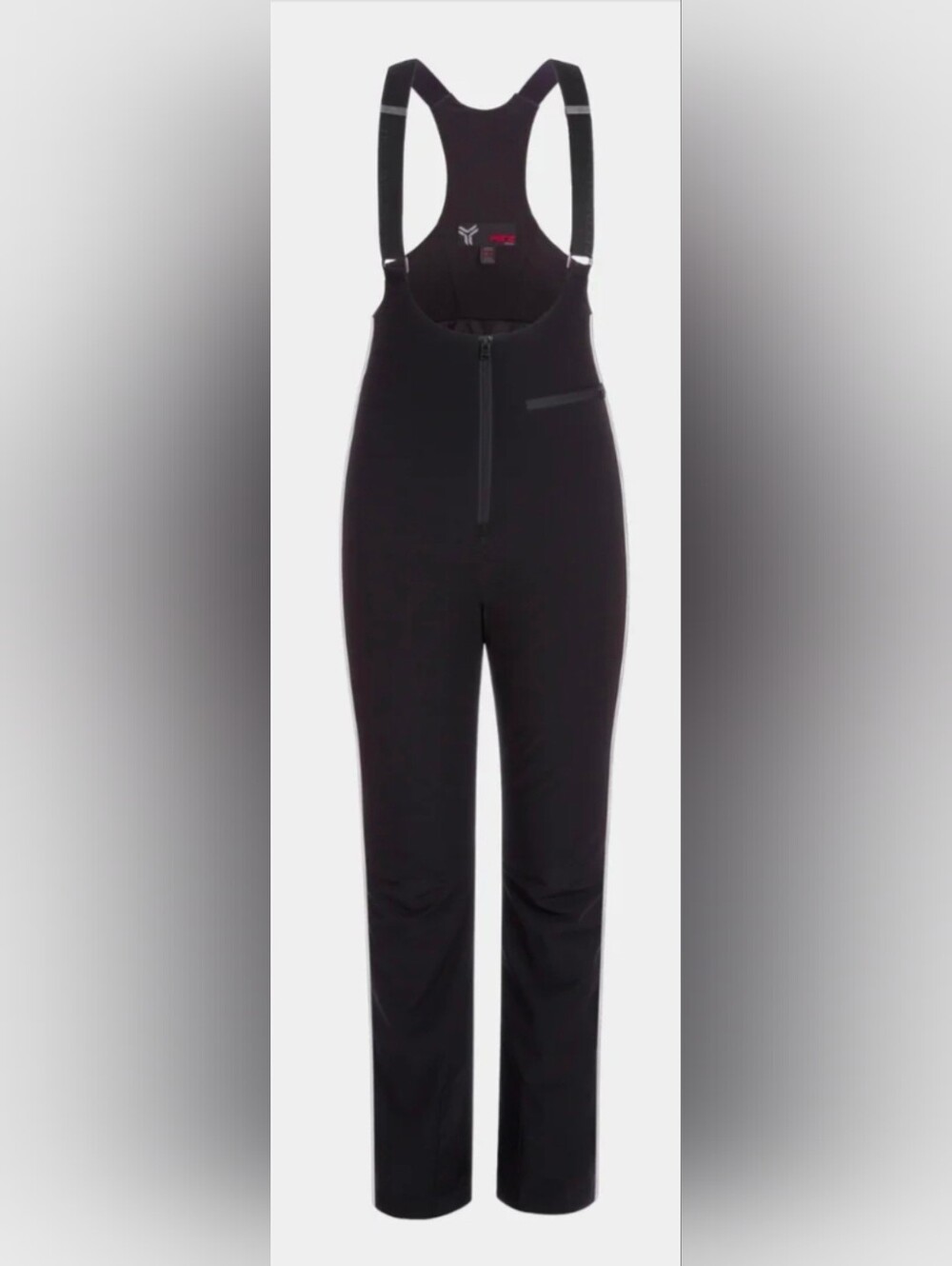 Fera Women's Black Bib Pants - Performance Snow Overalls